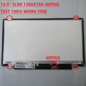 Screen 14.0" HD 1366X768 40Pins For ASUS Y481C X402C X403M K46CM PR04J F450C Y481L D452C/E X450E X450C K450C F401A Laptop DISPALY