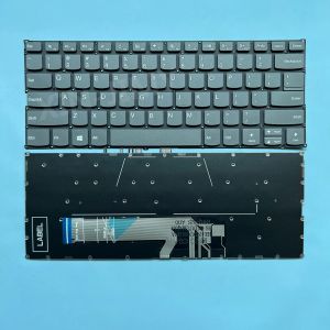 Tangentbord 53014 US -tangentbord för Lenovo Yoga 73013IKB 73013IWL 73015IKB 73015IWL 53014IKB FLEX 614ARR 614IKB C34014 14API LAPPToptopop