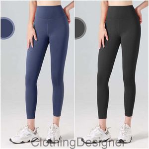 LL MT20 Sportswear Womens Yoga Outfit Running Slim Leggings Pant Exercise Adult High Waist Tights Fitness Wear Girls Elastic Skinny Gym Pant Fast Dry