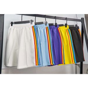 Sommardesigner Mens korta kvinna trosor mode tröjor hiphop streetwear elastisk midja lösa låga byxa män kläder lyx sport shorts för man byxor