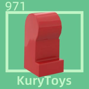 Kury Toys DIY MOC para 971 #100pcs Construindo peças do bloco para a parte da parte corporal, direita