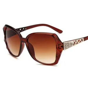 Okulary przeciwsłoneczne moda kwadratowa marka luksusowa marka duży fioletowe okulary słoneczne żeńskie lustro odcienie panie oculos de sol feminino