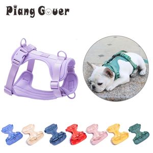 Breathable Lightweight Dog Harness Adjustable Pet Chest Strap Outdoor Walk Training Pet Harenss for Small Medium Dog 240326