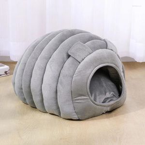 Cat Carriers Pet Mute Pad закрытая перевозчика House Tunnel Cartoon Cartive Type Стиль палатки