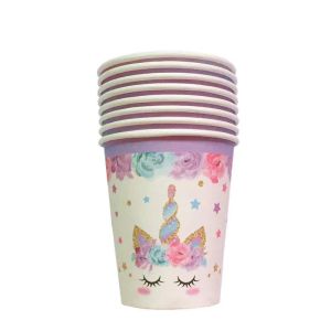 Unicorn Table Seary Kids Birthday Party Events Disponibla Unicorn Plates Serveins Cups Unicorn Birthday Party Supplies