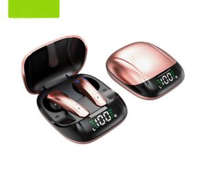 Filhotes de Bluetooth sem fio verdadeiros com microfone de baixa latência Os fones de ouvido liderados em ouvido TWS Touch Earles para Android iPhone8651224