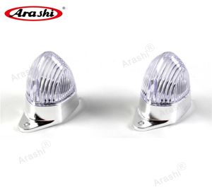 Arashi Rear Turn Signal Clear Smoke Lens Cover Indicator For Kawasaki Ninja ZX10R 2004 2005 Motorcycle Light Lamp Case2899762