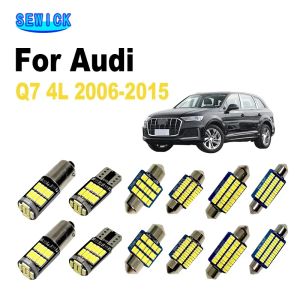 21 pezzi Kit di luce del bagagliaio del tetto interno a LED per Audi Q7 4L 2006-2009 2010 2012 2012 2013 2014 2014 Accessori per lampadine per auto 2015