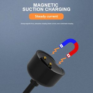 Snabb laddningskabel magnetisk USB -kabeltyp Magnet Laddare Datanladdning Kabel Mobiltelefon USB -sladd för Xiaomi Mi Band 5/6 Redmi