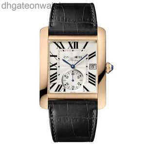 Marchio di lusso Fine 1to1 carter designer orologio da uomo orologio da uomo orologio Carter serbatoi di carri armati 18k oro rosa meccanico orologio classico cronografo classico orologio