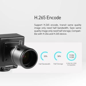 H.265 HD 5MP 2,8-12 мм Ручной Zoom IP-камеры 1620p / 1080p Mini Security OnVif P2P IP CCTV CAM Система видеоролика