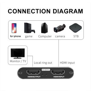 4K USB 3.0 2.0 Video Capture Card Game Live Streaming Live HDMPATIBILE VHS Board Grabber per PS4 Game DAD CAMERE Video Recorder