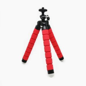 Xiaomi Huawei için iPhone Mini Kamera için Esnek Mini Tripod Samsung GoPro Flashlight Telefon Tripod Tutucu