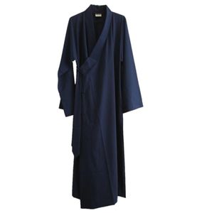 Högkvalitativ blackblue taoist mantel wudang taoism uniformer tai chi kläder dobok passar kampsport GOWN6153136