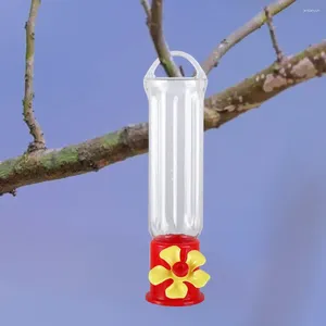 Other Bird Supplies Transparent Hummingbird Feeders Water Plastic Removable Hanging Leak-proof Long-lasting Yard
