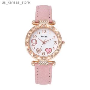 Armbanduhren Luxus Frauen es Damen Handgelenk es Schnalle und Legierungsquarz -Handgelenk Reloj Para Mujer für Frauen240409