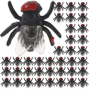 50 PCs Flying Toys Artificial Flies Requisite Halloween Tricky Requisiten Plastik FACHSER M PRAPIERT DAY