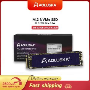 AOLUSKA M2 NVME SSD 1TB 512GB Estado sólido acionamento de 128 GB de 256 GB de disco rígido M.2 2280 PCIE interno HDD 240 GB para PC Laptop Desktop