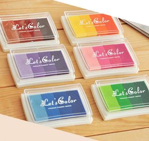 Whole1pcs DIY Homemed Gradient Color Ink Pad