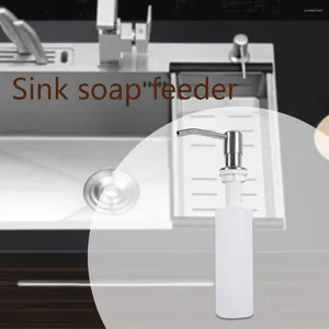Flüssige Seifenspender Küchenspüle Bad eingebaute Lotion Pumpe Plastikflasche 300 ml