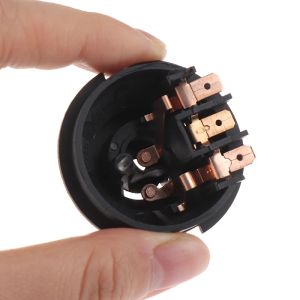 1pcs Elektrikli su ısıtıcısı taban konnektörü termostat sıcaklık anahtarı konnektörü siyah kuplör striksi onarım aksesuarları buhar anahtarı