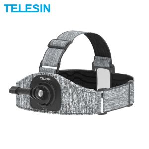 Камеры Telesin DJI Head Strap Double Mount Skidprosion Multiangle Регулировка для GoPro Insta360 OSMO Action SJCAM E -Accoman