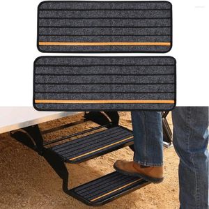 Mattor 4st Step Anti-Slip Mat RVS Noctilucent Rug RV Cover Accessories Carpet Non-Slip Waterproof Stair Mats