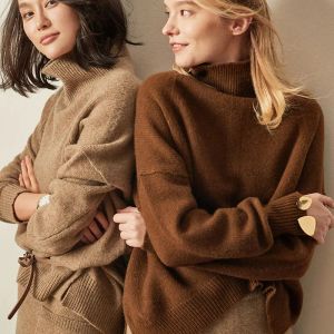 Bluza Beliarst Autumn and Winter New Cashmere Sweter Wysokie kozioł Koszulka Krótki akapit Krótki akapit Krótki akapit Krótki akapit