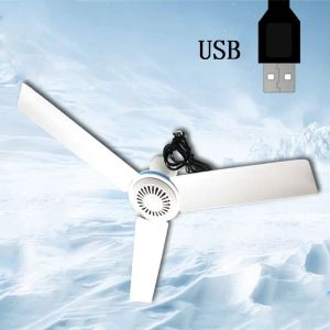 Gadgets DC 5V Ceiling Fan Air Cooler Portable USB Fans for Bed Camping Outdoor Mini Hanging Camper Tents Hanger Fan