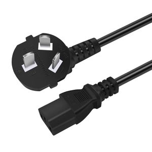 1,5m IEC Power Cord UK/UE/CN/US 3 Plugue cabo de alimentação universal para Dell Computer PC Monitor HP Projector de TV de TV