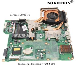 Motherboard 482870001 504641001 mit Heizkühlkern2 T9400 CPU für DV51000 Laptop Motherboard -Anpassung für 482324001 502638001 506070001