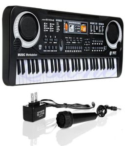 Bambini Electric Piano Organ 61 Keys Music Tasta tastiera elettronica per bambini Chrismas Gift US Plug9063743