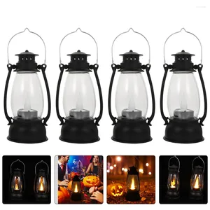 Świecane uchwyty ręczne lampa LED LAD LATHERS Halloween Party Favors Light Table Dekoracje dekorowane retro dekoracyjne na zewnątrz