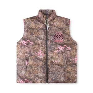 Down Coat Jackets Vest Tree Grain Outdoor Printed Men Kvinnor Winter Coats Herr Fashion Coat Casual Outwear Tops