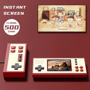 Console de videogame USB K30 Console construído em 500 Retro Suporte Av Output ENNECT Console de TV Portátil Retro Retro Handheld Player Player