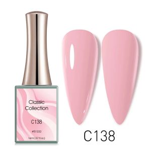 Canni geléia rosa prego gel esmalte francês unhas nudez gel verniz longo desgaste diamante sem limpe