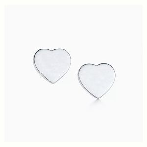 S925 Silver Love Heart Designer Orecchini per donne T Brand Sweet Hearts Fashi