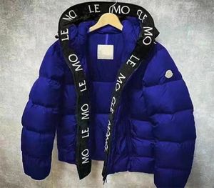 Winter Men Down Jackets Designer Downs Luxury Classic Women Fashion Hip Hop Cap Patte di stampa Outdoor Warm Casual1990382