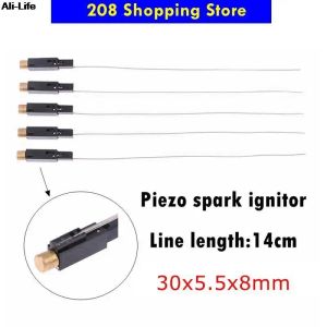 Nuovo 5 pezzi da 5 pcs 30x5.5x8mm Piezoelectric Filo Fire Accenditore elettronico per cottura accessori per cottura per cottura a spruzzo.