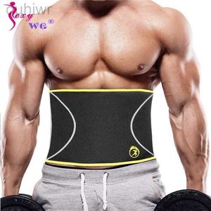 Bantningsbälte sexigwg body shaper slim midje tränare back support bälte män neropren bastu shapewear brace rem bantning sport topp 240409