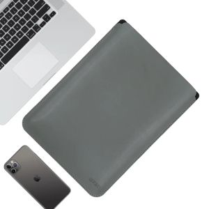 الحالات Case Captop Sleeve Case لـ MacBook Pro 13 A2338 M1 A2337 A2159 A2289 PU Leather Leather Careve لـ MacBook Pro 16 Case A2141