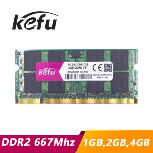 RAMS KEFU 1GB 2GB 4GB DDR2 667MHZ PC25300 SODIMM ноутбук, DDR2 667 2 ГБ PC25300S DIMM Notebbook, память RAM DDR2 2GB 2G 667 МГц SDRAM