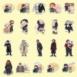 Good Omen Sticker Poster Photo Anime Stickers Childrens Stationery Student Perimeter DIY Mobile Phone Ledger Waterproof Sticker