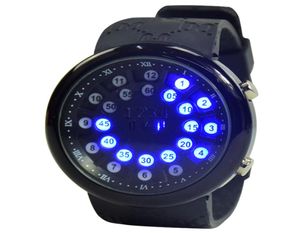 Men Luminous Fashion Electronic Watch Luxury ball electro Conception LED Digital military Sport WristWatch Mens Full Silicone Watc9162242