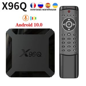 Box Android 10 Smart TV Box X96Q Allwinner H313 Quad Core 4K Media Player Set Top Box X96 Q HDR10 3D Video HDR10 Overseas Warehouse