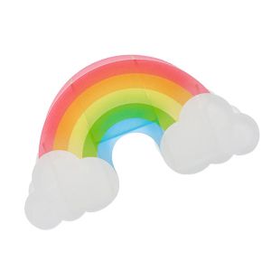 Aufbewahrung Regenbogenstiftbehälter Halter Dekorative Make -up -Pinselhalter Eitelkeit kreativer Acryl Organizer Haushalt Student