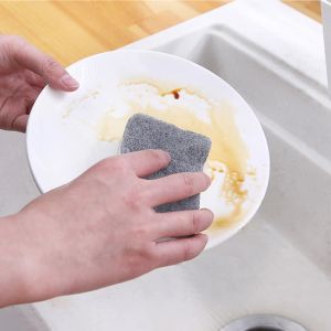 5Pcs Double-sided Cleaning Spongs Household Scouring Pad Kitchen Wipe Dishwashing Sponge Cloth Dish Sponge Bathroom Accessories