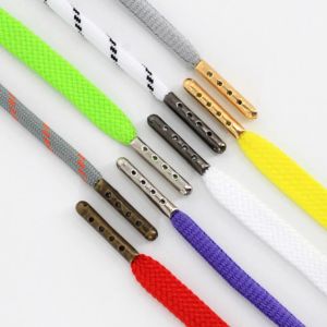 100 pezzi 3,5/4 mm Testa per lacci Aglet Aglet Faielace Shoelaces Riparazione Schema Schema Sostituzione Scarpe Fine Fine Forta Farlone Candinata CIP CIP CIP