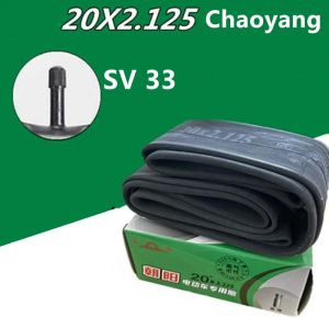 Cykel Inner Tube 20Inch 20X2.125 Camera Schrader Valve Inner Tube för E-Bike Mountain Bike 20X1.75 20X1.95 20X2.0 SV33 SV48