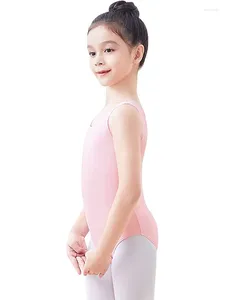 Stage Wear Ballet Leotard Dance Costume Gymnastics Cotton Kids Body Outfit per ragazze Dancewwear Leotards Camisole